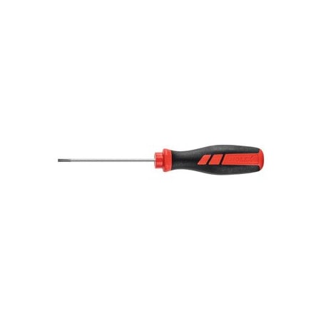 Screwdriver For Flat Head, With Power Grip, Blade Width: 2.5mm